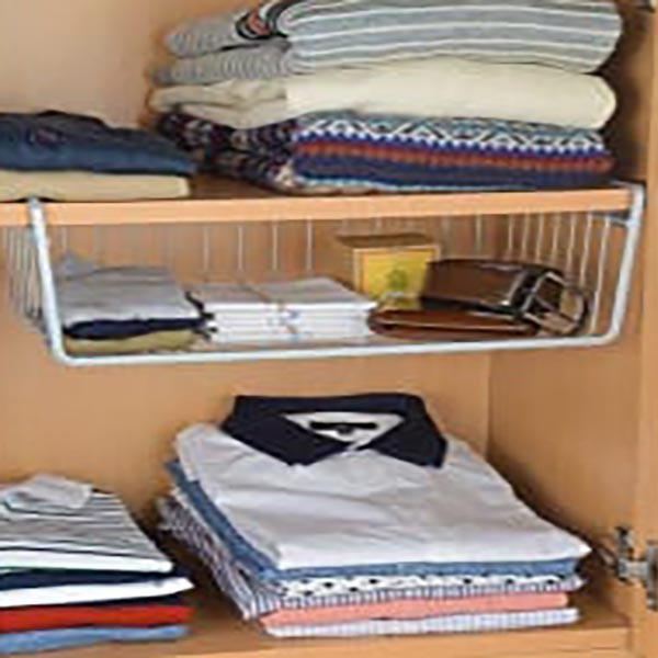 سبد نظم دهنده کابینت مدل استیل اکس