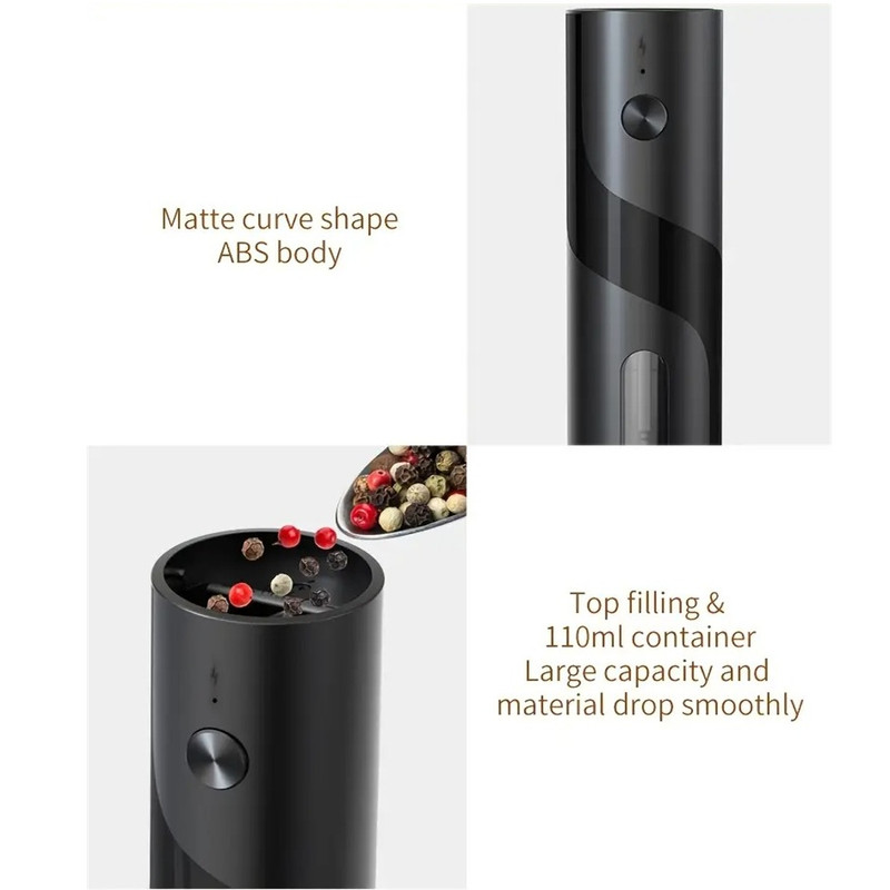 فلفل ساب و نمک ساب مدل Rechargeable set KYMQ-64C مجموعه دو عددی