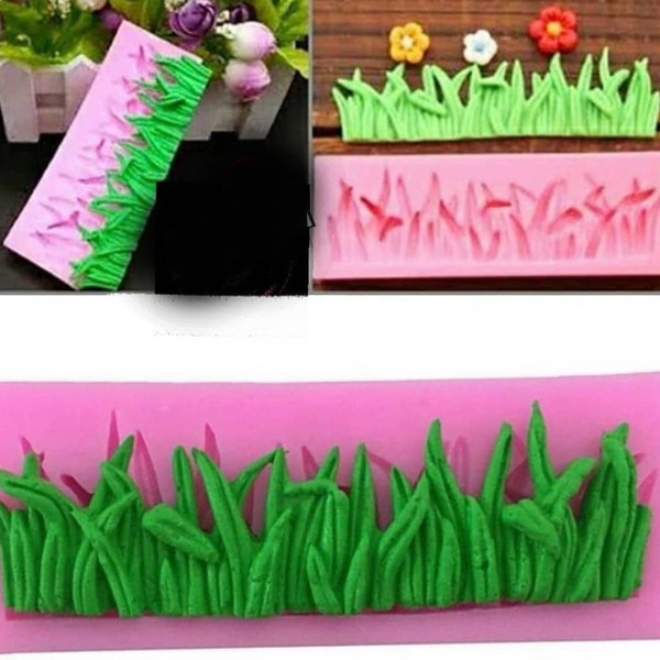 سیلیکون قالب گیری نگین مدل چمن