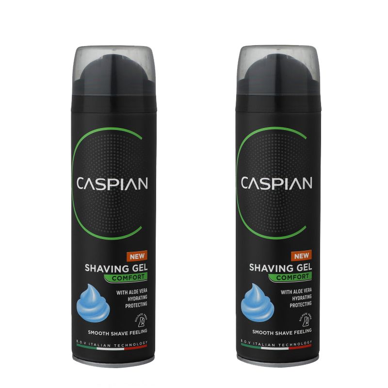 ژل اصلاح کاسپین مدل COMFORT حجم 200 میلی لیتر مجموعه 2 عددی -  - 1