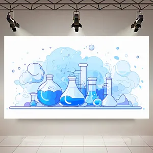 استیکر طرح آزمایشگاه مدل شیمی کد PD20563