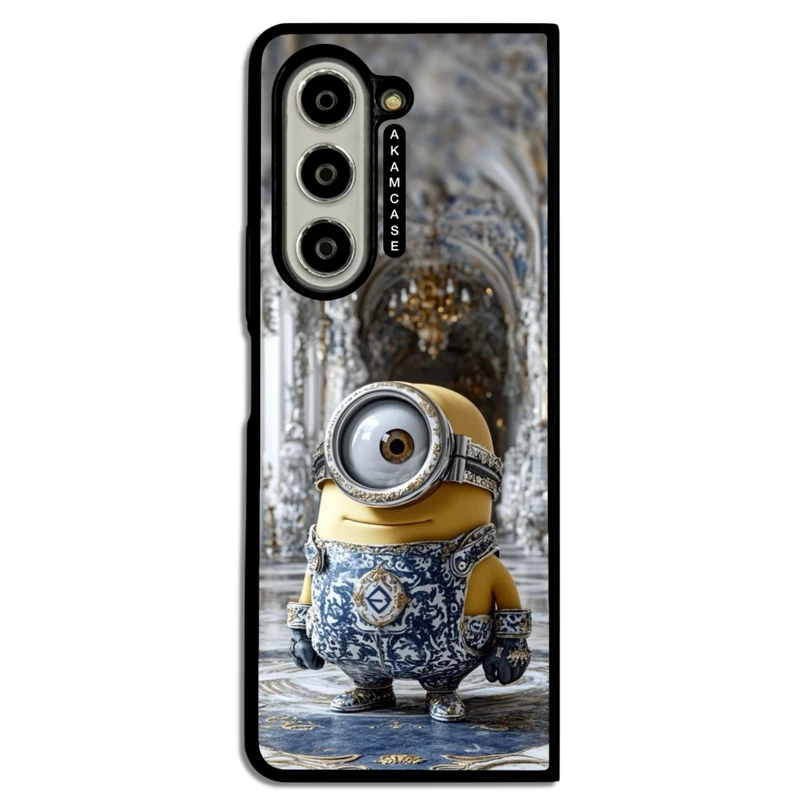 کاور آکام مدل AMC-WSGZFOLD5-MINIONS19 مناسب برای گوشی موبایل سامسونگ Galaxy Z Fold 5