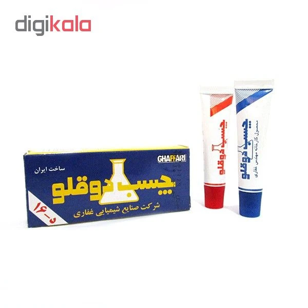 چسب دوقلو غفاری ۱۴ گرم