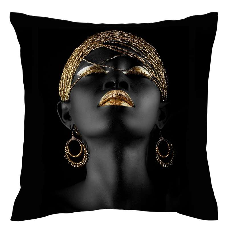 کاور کوسن طرح سیاهپوست مدل co531 کاور کوسن طرح سیاهپوست مدل co531