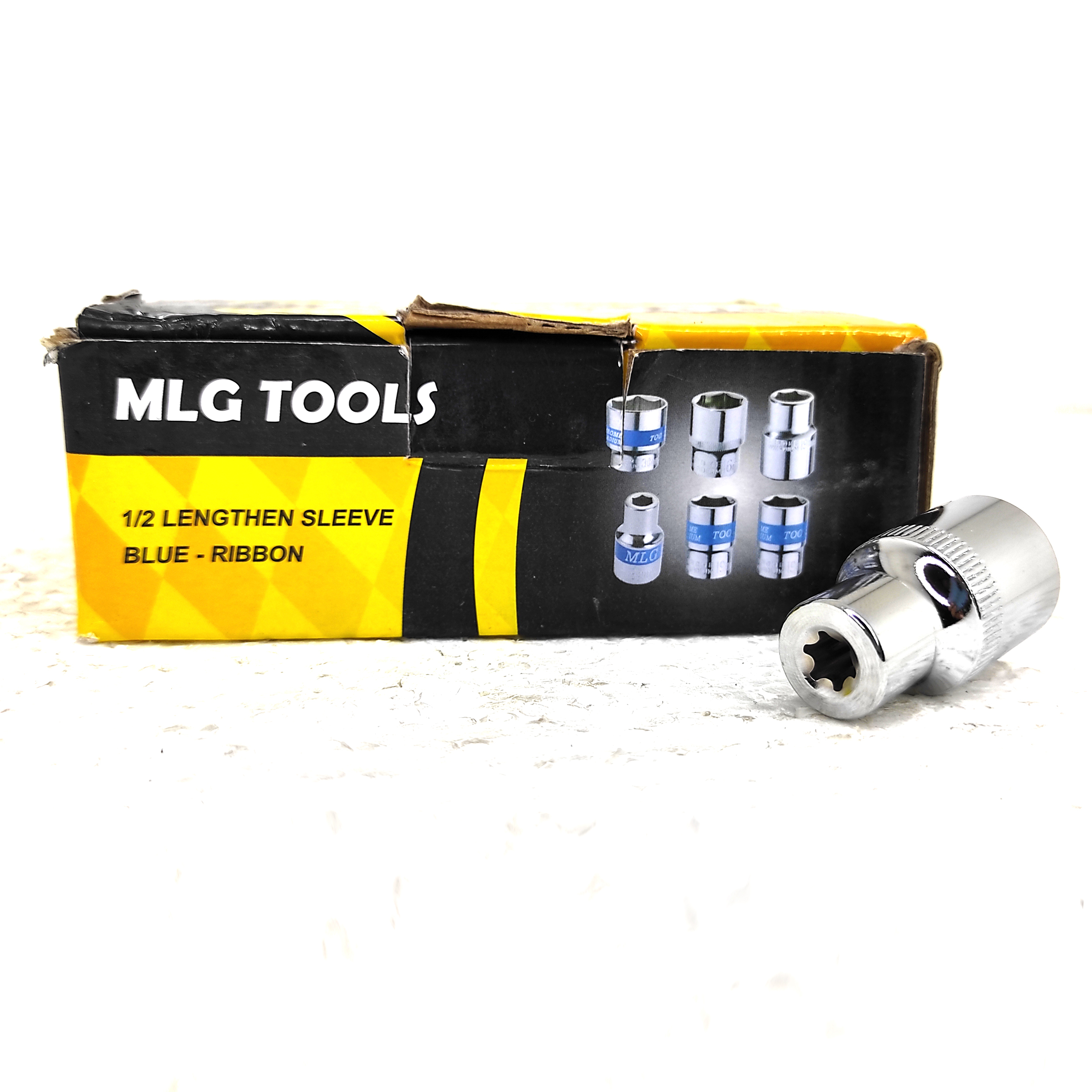 آچار بکس ستاره ای ام ال جی تولز مدل E12-Dr1/2 سایز 12 میلی متر