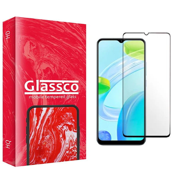 محافظ صفحه نمایش شیشه ای گلس کو مدل Co مناسب برای گوشی موبایل ریلمی C30