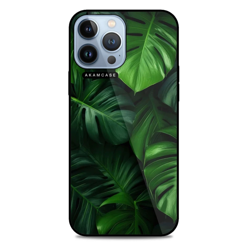 کاور آکام مدل AMC-WA13PROMAX-LEAVES-33 مناسب برای گوشی موبایل اپل iPhone 13 Pro Max