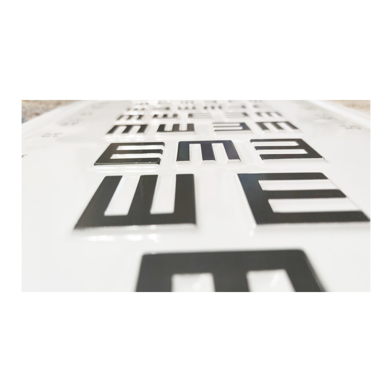 چارت بینایی سنجی پریما مدل D06