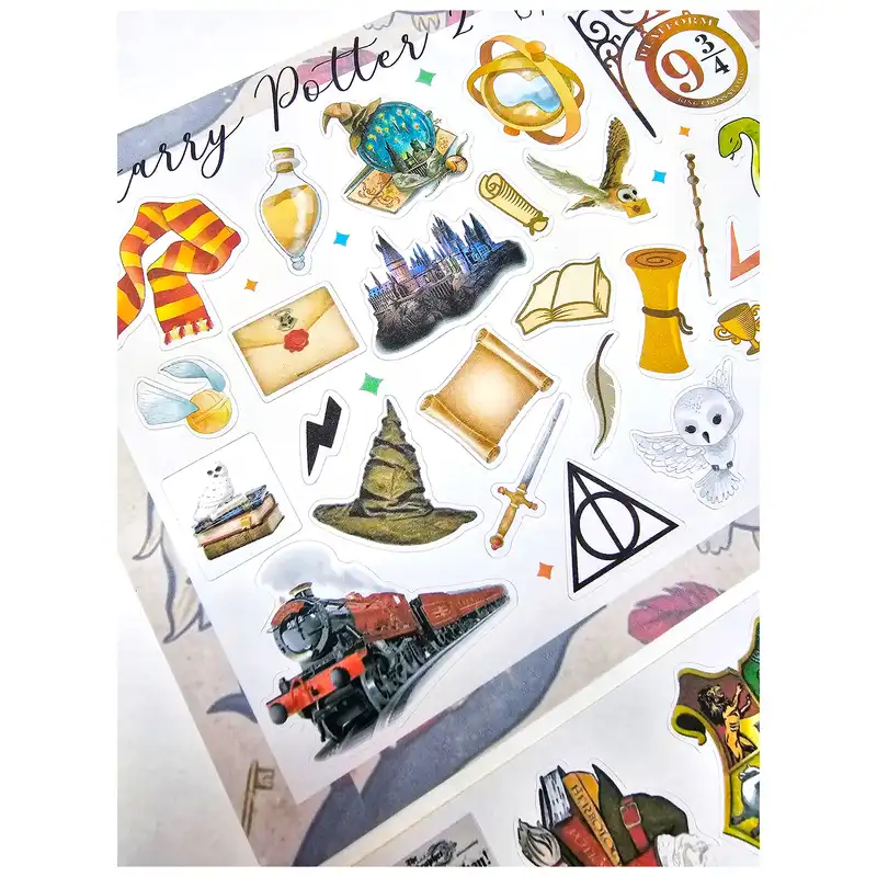 برچسب کاترینکا طرح برش خورده بولت ژورنال و اسکرپ بوک مدل هری پاتر 2 بسته 47 عددی