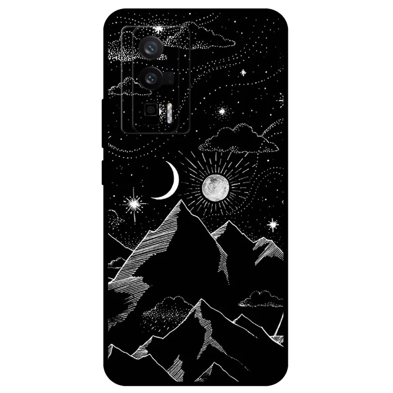 کاور مگافون طرح کوه مدل 8078 مناسب برای گوشی موبایل شیائومی Poco F5 Pro