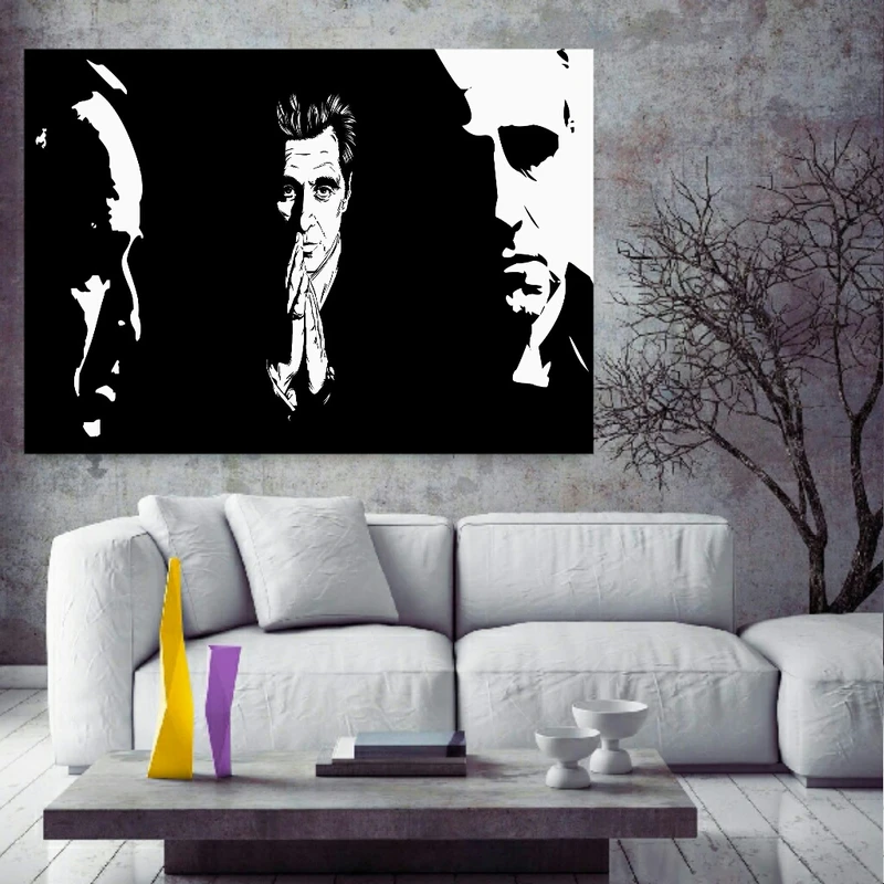  تابلو بوم طرح پدرخوانده مدل TB1808