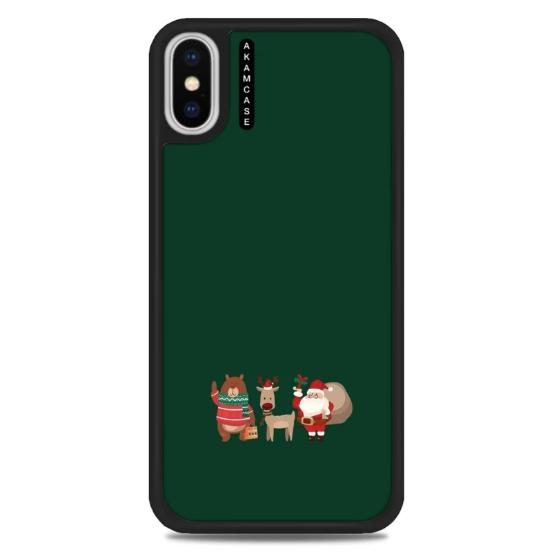 کاور آکام مدل AMC-WAX-CHRISTMAS-3 مناسب برای گوشی موبایل اپل iPhone X/Xs