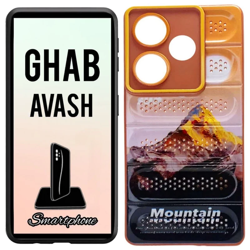 کاور قاب آوش طرح فانتزی مدل ژله ای 04 مناسب برای گوشی موبایل شیائومی REDMI 13