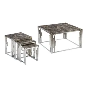 میز پذیرایی مدل Sil-523 مجموعه 4 عددی