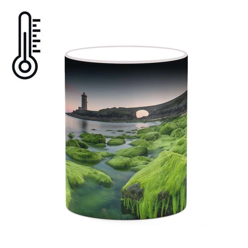 ماگ حرارتی کاکتی مدل منظره کد mgh18260