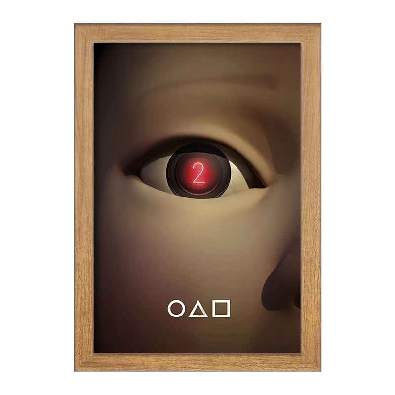 تابلو خندالو مدل بازی مرکب (Squid Game) کد F10138