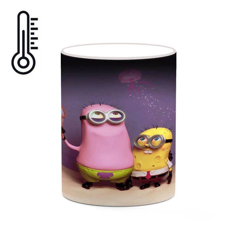 ماگ حرارتی کاکتی طرح minion مینیون مدل mgh42652
