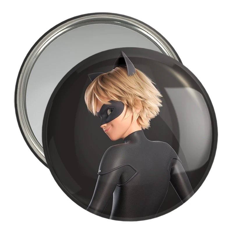 آینه جیبی خندالو مدل پسر گربه ای  کد 3537