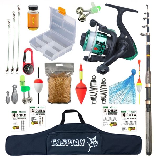 لوازم ماهیگیری مدل ROD 210 – A2000 مجموعه 20 عددی