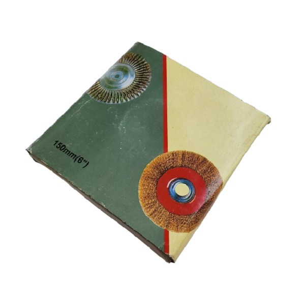 فرچه سیمی تخت افشان مدل EYE سایز 150 میلیمتر