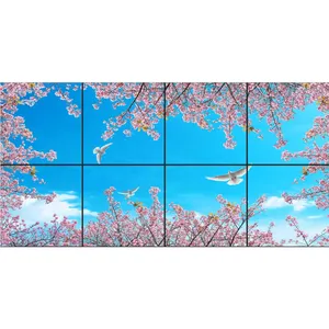 تایل سقفی آسمان مجازی طرح آسمان و شکوفه کد 385 سایز 60x60 سانتی متر مجموعه 8 عددی