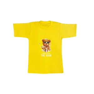 تی شرت آستین کوتاه پسرانه مدل خرسی