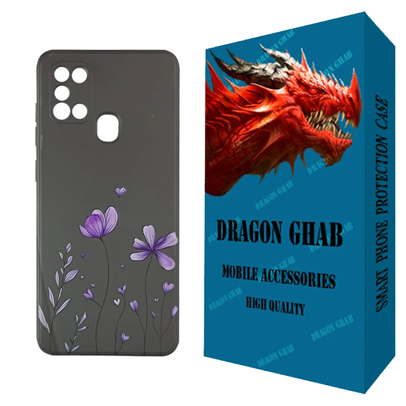 کاور دراگون قاب مدل CHPD کد 001 مناسب برای گوشی موبایل سامسونگ Galaxy A21s
