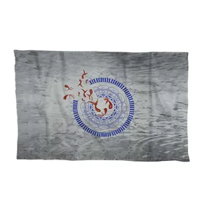 کاغذ کادو ترمه طراحان ایده مدل حوض و ماهی کد par007