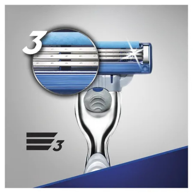 خود تراش ژیلت مدل MACH3 TURBO به همراه تیغ یدک خود تراش ژیلت مدل MACH3 TURBO به همراه تیغ یدک