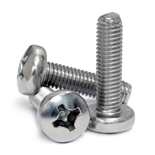 پیچ و مهره و واشر هامر مدل استوانه کد M4-20mm بسته 75 عددی
