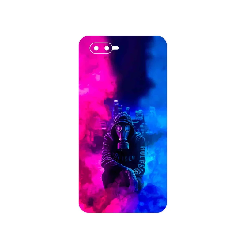 برچسب پوششی ماهوت مدل Smoke Rainbow Digital Art 2 مناسب برای گوشی موبایل اپو K1