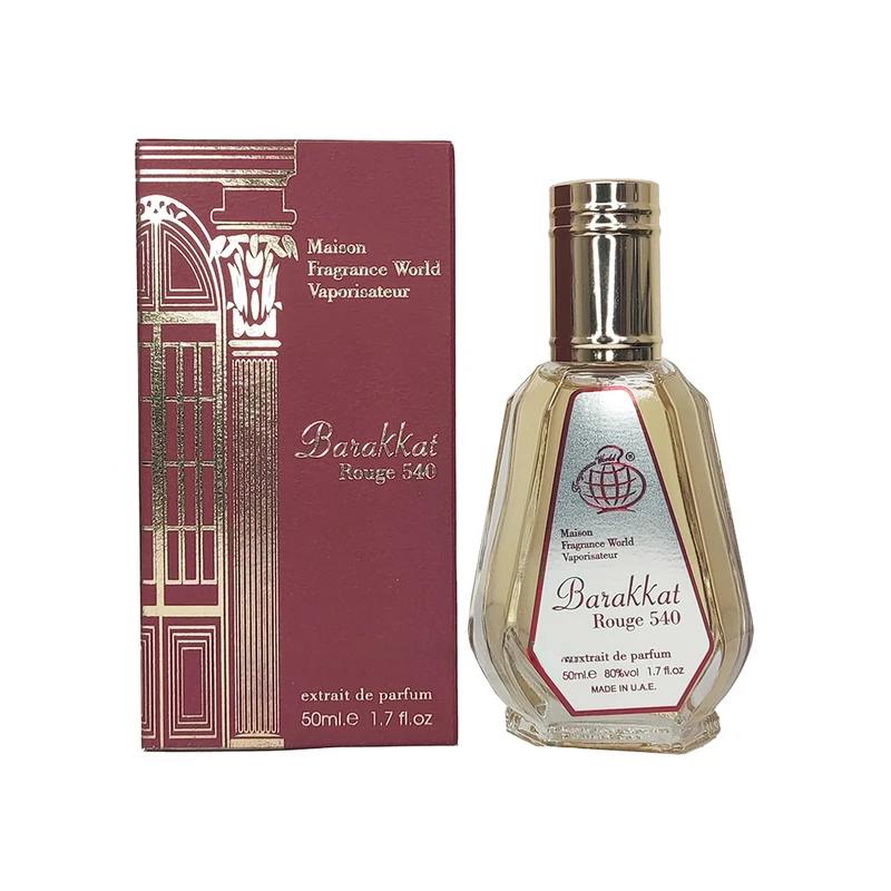 ادوپرفیوم فراگرنس ورد مدل باکارات رژ حجم 50 میلی‌لیتر