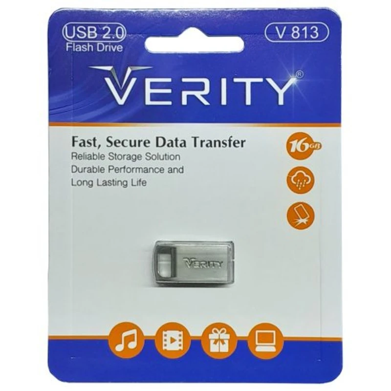 فلش مموری وریتی مدل V813 ظرفیت گیگابایت 16 با رابط USB
