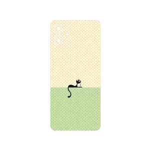 MAHOOT Minimal Internet Cat Icon Cover Sticker for Samsung Galaxy A06