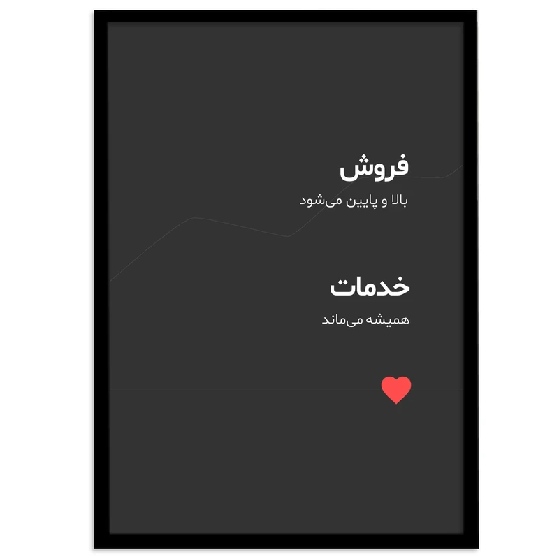 تابلو بکلیت طرح جملات مثبت انگیزشی فارسی مدل B-12098