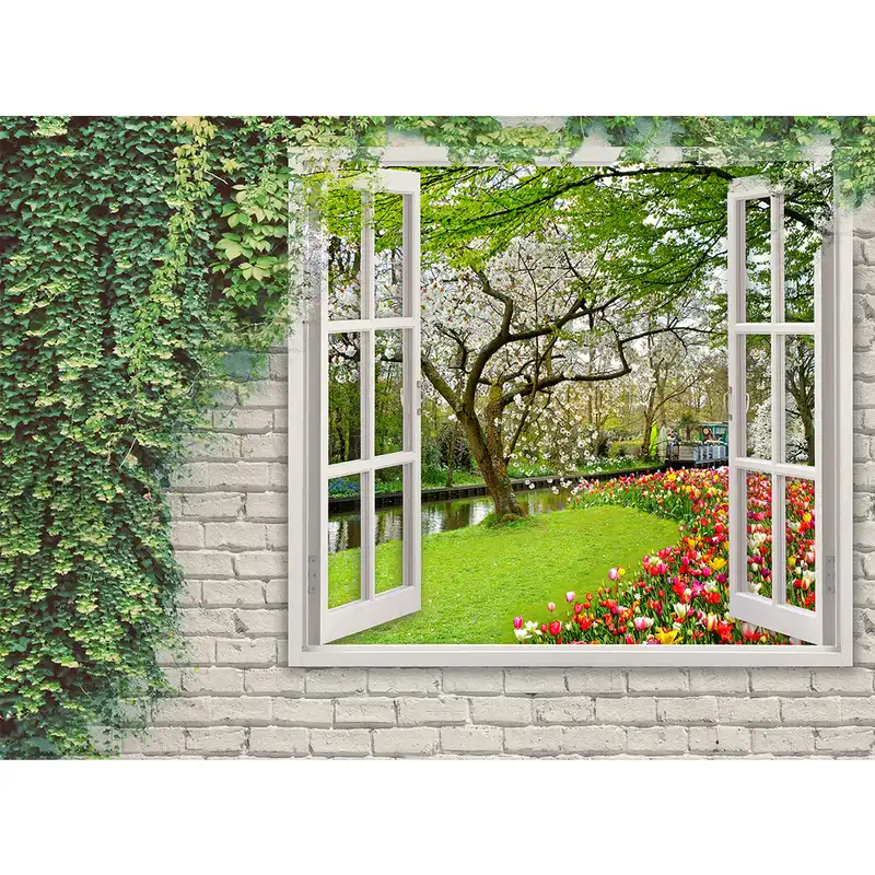 پوستر دیواری مدل پنجره کد 667