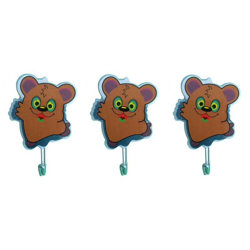 قلاب آویز آشپزخانه مدل هوک بسته 3 عددی