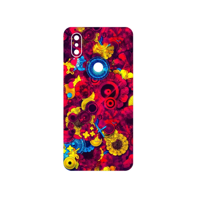 برچسب پوششی ماهوت مدل Vector Flower Garden Digital Art مناسب برای گوشی موبایل شیائومی Mi Mix 3