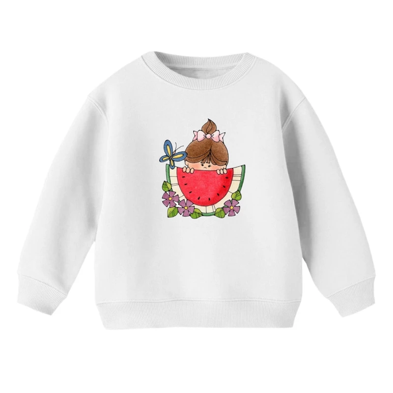 سویشرت بچگانه مدل دخترک یلدایی کد  34