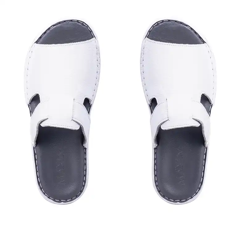 دمپایی طبی زنانه ماکسیم مدل کمند رنگ سفید