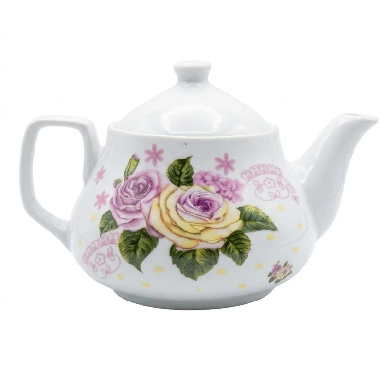 قوری مدل flower-1 گنجایش 800 میلی لیتر