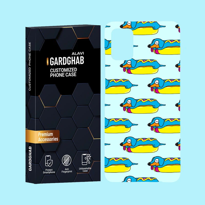 کاور گارد قاب علوی مدل پترن فانتزی مناسب برای گوشی موبایل سامسونگ Galaxy A31