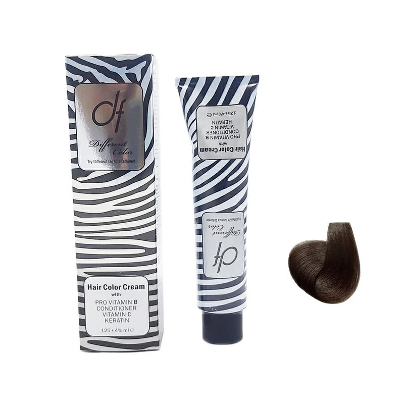 رنگ مو دیفرنت شماره 5.12 حجم 125 میلی لیتر رنگ قهوه ای دودی روشن