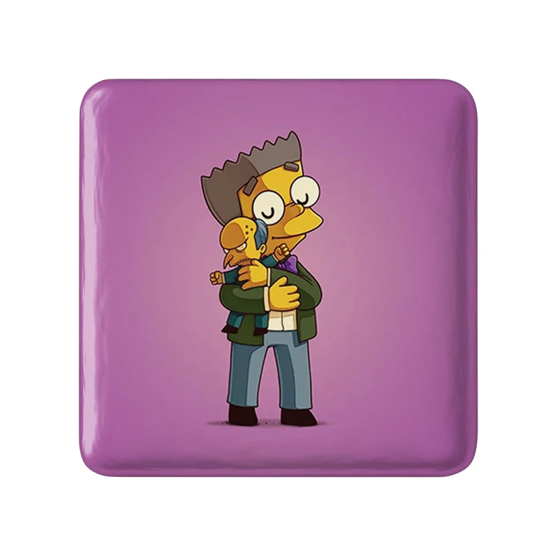 مگنت خندالو طرح شخصیت فیلم و کارتون مدل مربعی کد 31201