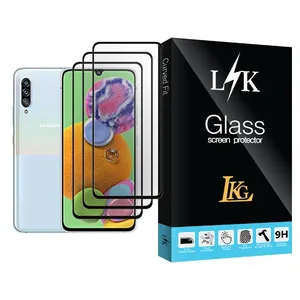 LKG LK Glass MIX003 Screen Protector For Samsung Galaxy A90 5G Pack Of 3