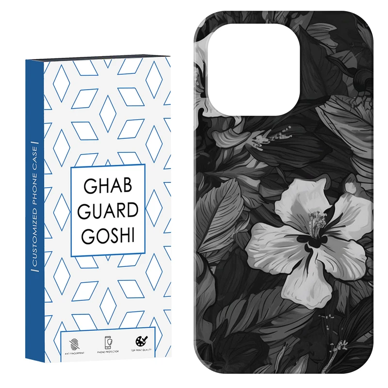 کاور قاب گارد گوشی طرح گل کد Dimo-566 مناسب برای گوشی موبایل اپل IPHONE 15 PRO MAX   
