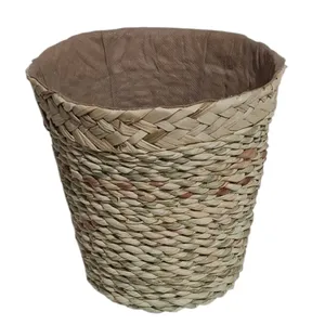 گلدان حصیر بافی مدل 015