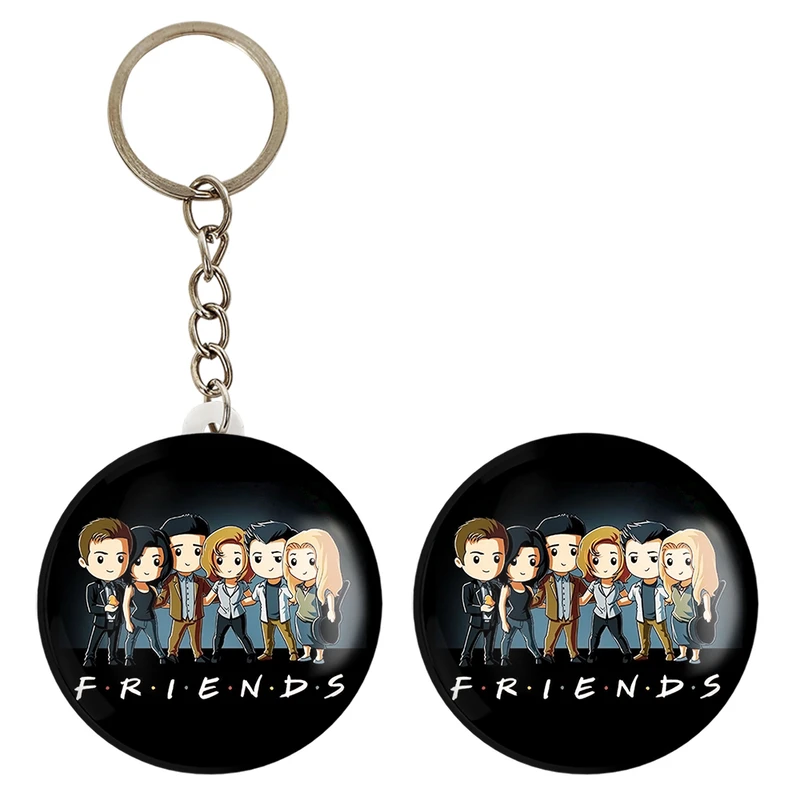 پیکسل خندالو مدل سریال فرندز کد 3912 به همراه جاکلیدی