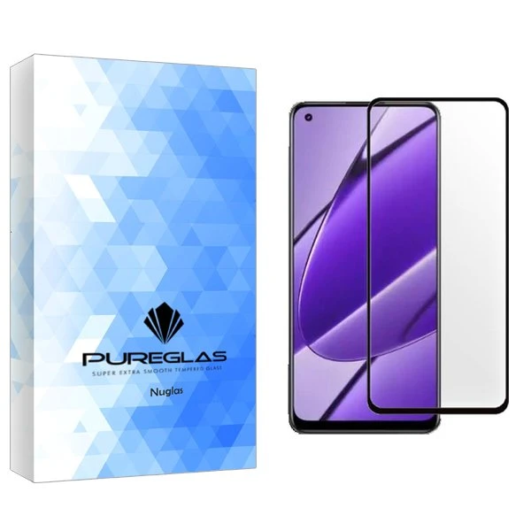 محافظ صفحه نمایش شیشه ای پیور گلس مدل NueGlas مناسب برای گوشی موبایل ریلمی 11 4G
