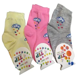 جوراب دخترانه تابش ایران پود کد 0050 مجموعه 3 عددی